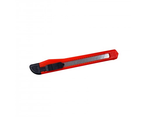 Нож канцелярский STAFF "Basic" с фиксатором (ширина лезвия 9 мм)