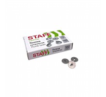 Кнопки канцелярские STAFF 10 мм (100 шт в упаковке)