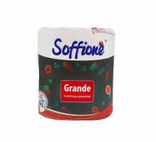 Полотенце бумажное SOFFIONE "GRANDE" 2-хслойное (5 в 1)