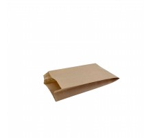Пакет бумажный КРАФТ 80*45*185 мм  полоса (упак.100шт)