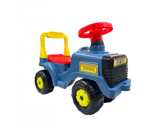 Машинка детская Трактор синий