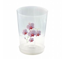 Горшок цветочный для орхидеи прозрачный (3,5 л)