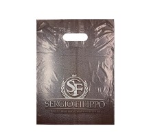 Пакет с прорубной ручкой "Sergio Filippo" 30*40 см (40 мкм) (упак.50шт)