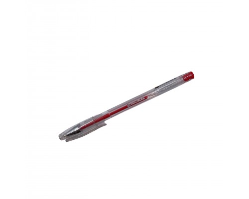 Ручка гелевая BRAUBERG "Jet" красная (толщина линии 0,5 мм)