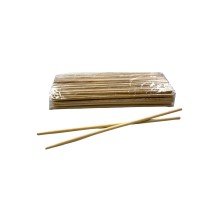 Палочки для суши бамбуковые 23 см раздельные круглые, в индивид.ПП-  упаковке 100 шт.