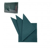 Салфетки бумажные БИГ ПАК зеленые 24*24 см (400 листов в упаковке)