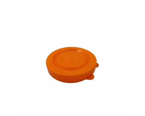 Крышка для банок полиэтиленовая оранжевая
