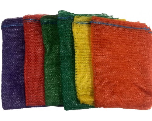 Сетки-мешки овощные 45x75 (до 30кг) с завязками, с ручками