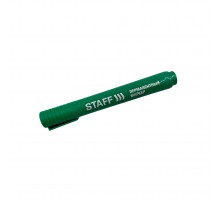 Маркер перманентный STAFF "Basic" зеленый нестираемый (толщина линии 2,5 мм)