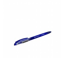 Ручка стираемая гелевая с грипом BRAUBERG X-ERASE синяя (толщина линии 0,35мм)