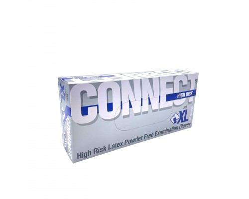 Перчатки латексные CONNECT High Risk размер XL (упак. 25 пар)