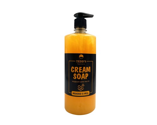 Крем-мыло CREAM SOAP Молоко и Мед 1000 мл
