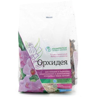 Грунт д/орхидеи подвесная 2,5л ИВАНОВСКАЯ (УНАС)1/15