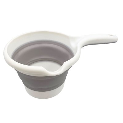 Ковш складной с ручкой zoom 1,1л светло-бежевый (Б4834)1/20