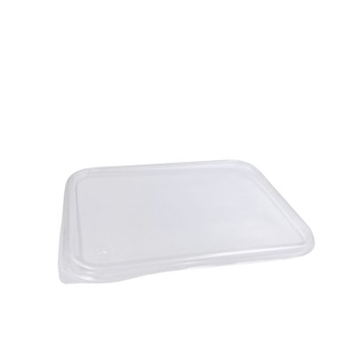 Крышка к контейнеру одноразовому пластиковому ПП(186*132) ЮПЛАСТ/50/500