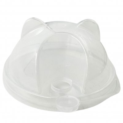 Крышка одноразовая пластиковая купольная CAT прозрачная D=90mm 45/900