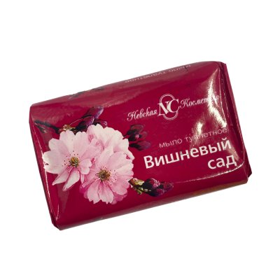 Мыло туалетное Вишневый сад 90г/6/72