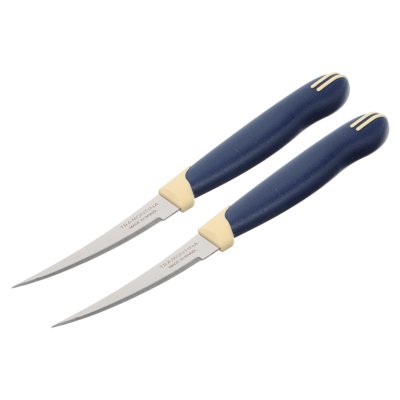 Нож для томатов 8см Multicolor 2шт(Tramontina)(871-566)/300