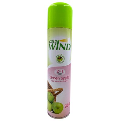 Освежитель воздуха Gold mint, Green apple, 300мл/12