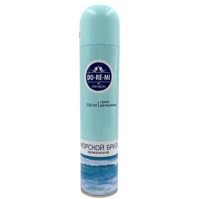 Освежитель воздуха сухое распыление До-ре-ми Премиум Морской бриз 330мл 1/12