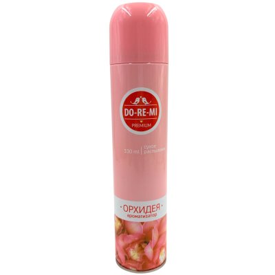 Освежитель воздуха сухое распыление До-ре-ми Премиум Орхидея 330мл 1/12