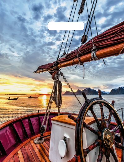 Пакет Морской закат с прорубной ручкой 31*40см(60мкм) (Артпласт)/50/1000