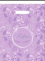 Пакет Перфекто Лаванда с прорубной ручкой 37*30(90)(ТИКО)/25/400