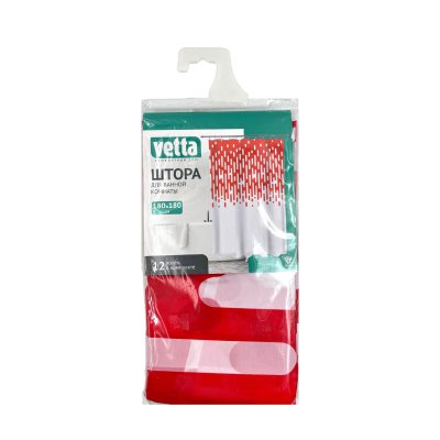 Шторка для ванной 180*180см(461-042)