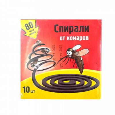 Спирали от комаров 10шт/*60
