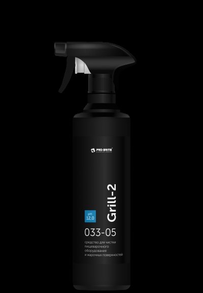 Средство д/чистки пищевароч. оборудования и жароч. поверхностей 0,5л Grill (PRO-B)(033-05)/12