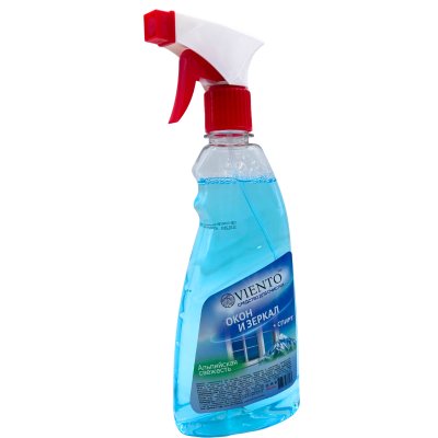 Средство для стекол VIENTO 500мл Альпийская свежесть(БК)/1/12