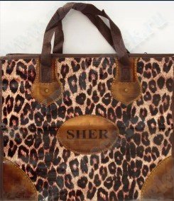 Сумка полипропиленовая с ручками 45*38+17см Кожа S2 /1/10/200