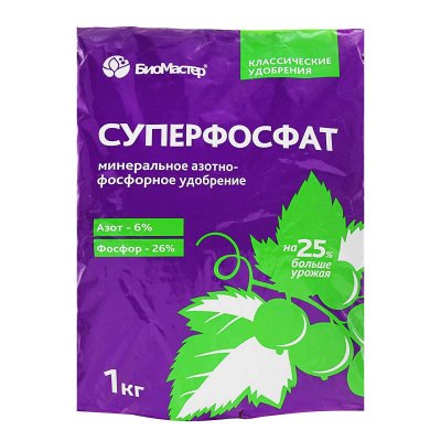 Суперфосфат 1кг Био-Мастер УНАС (220238)/1/25