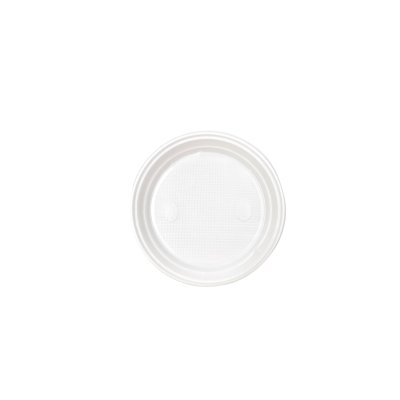 Тарелка одноразовая пластиковая без секций(СтП)D=205мм/100/1800
