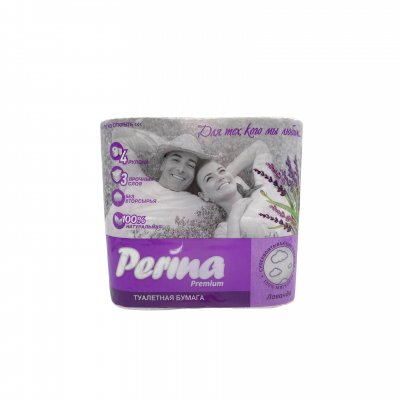 Туалетная бумага 3 слоя PERINA AROMA Neroli 4шт/10