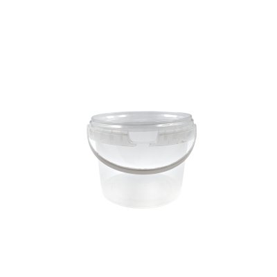 Ведро одноразовое пластиковое 0,5 л пищевое с крышкой D=100мм /600/1200