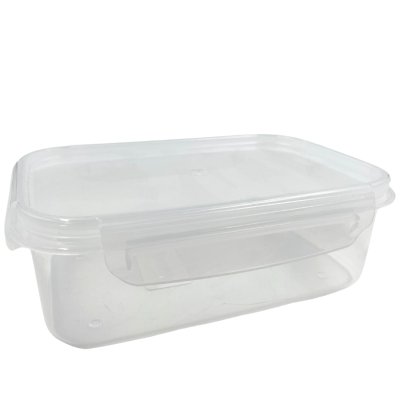 Ёмкость для СВЧ "Прайм" 1л прямоугольный на защелках (М8501)/1/15